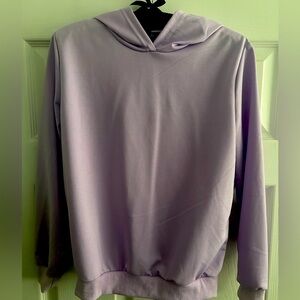 SHEIN girls lightweight hoodie, light purple, size Y 11/12